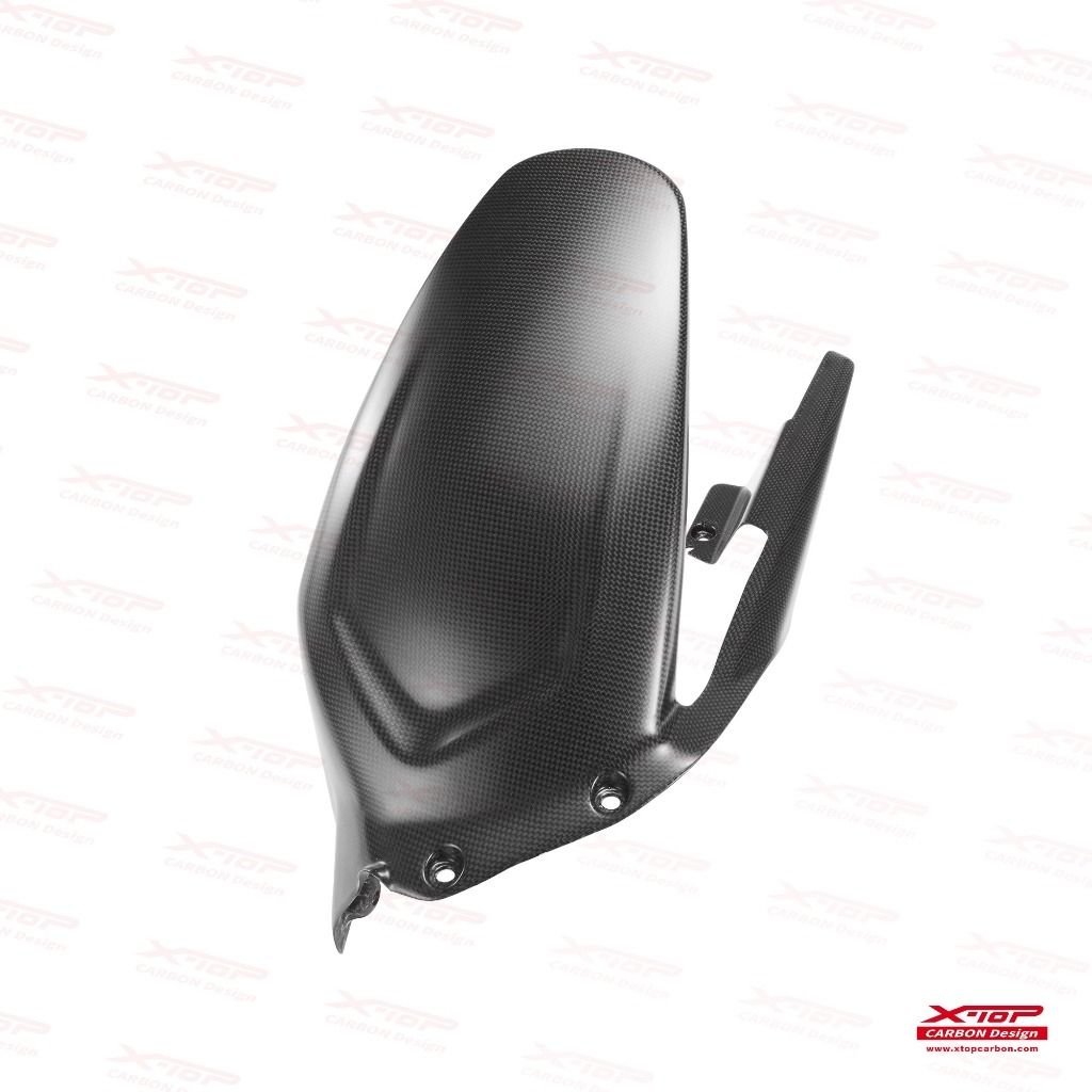 Dry carbon rear fender