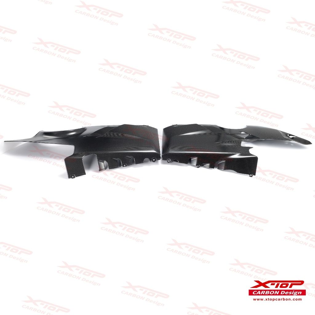Carbon Under Cowl for OEM Exhaust System