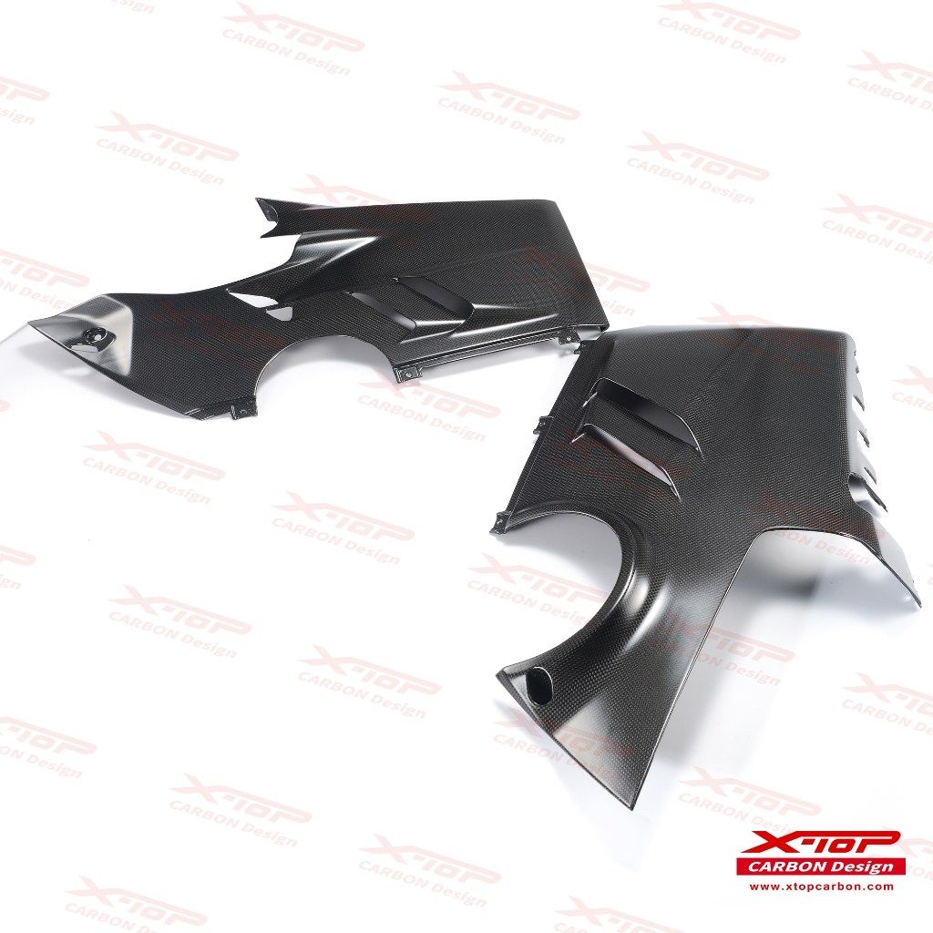 Carbon Under Cowl for OEM Exhaust System