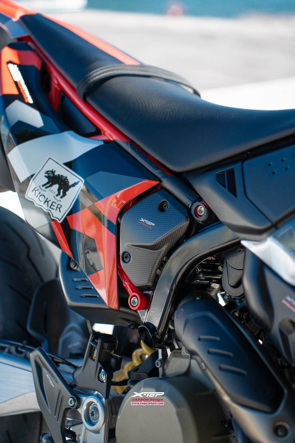 Side cover Hypermotard 698