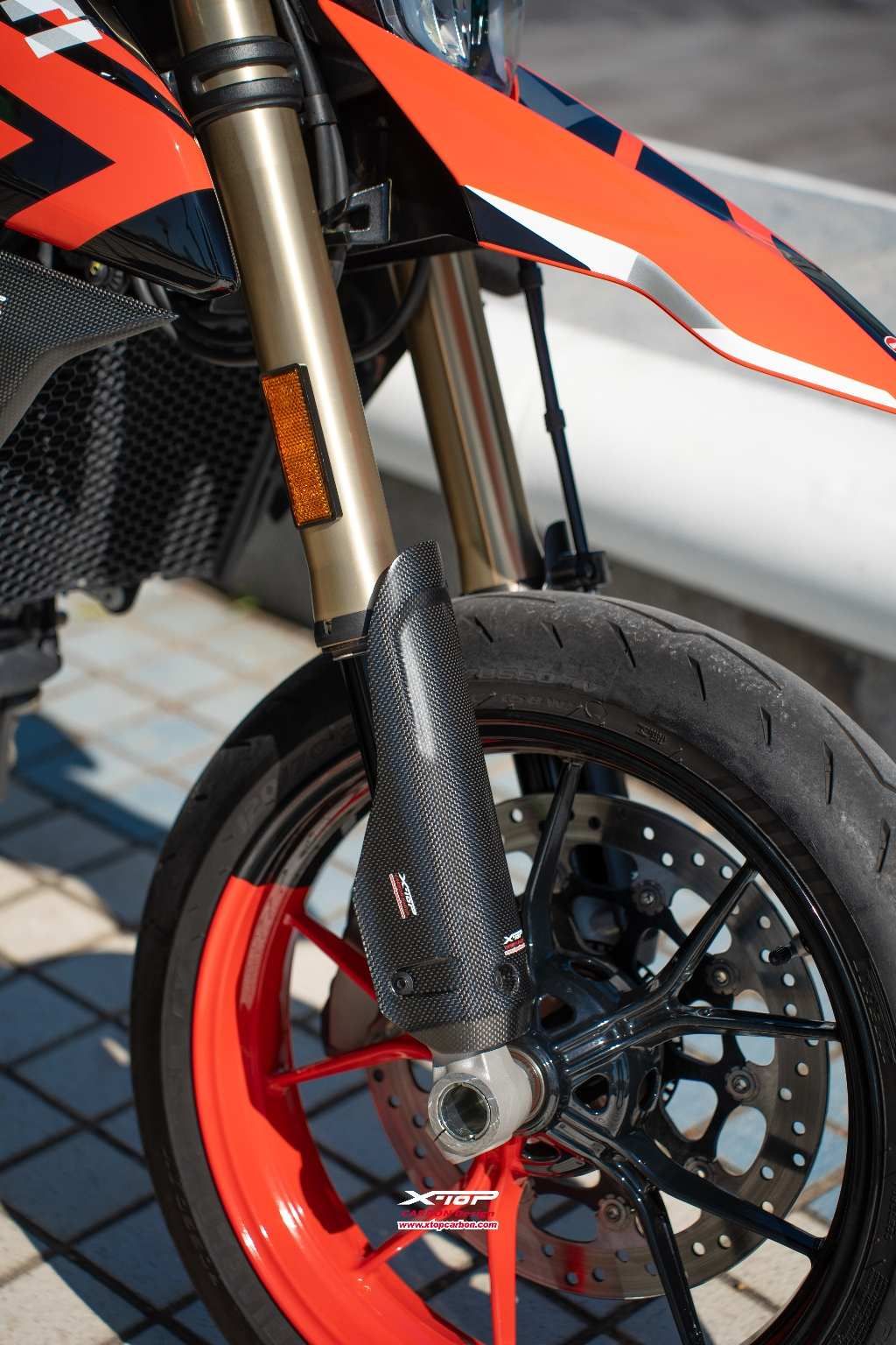 Front Fork Guard Hypermotard 698