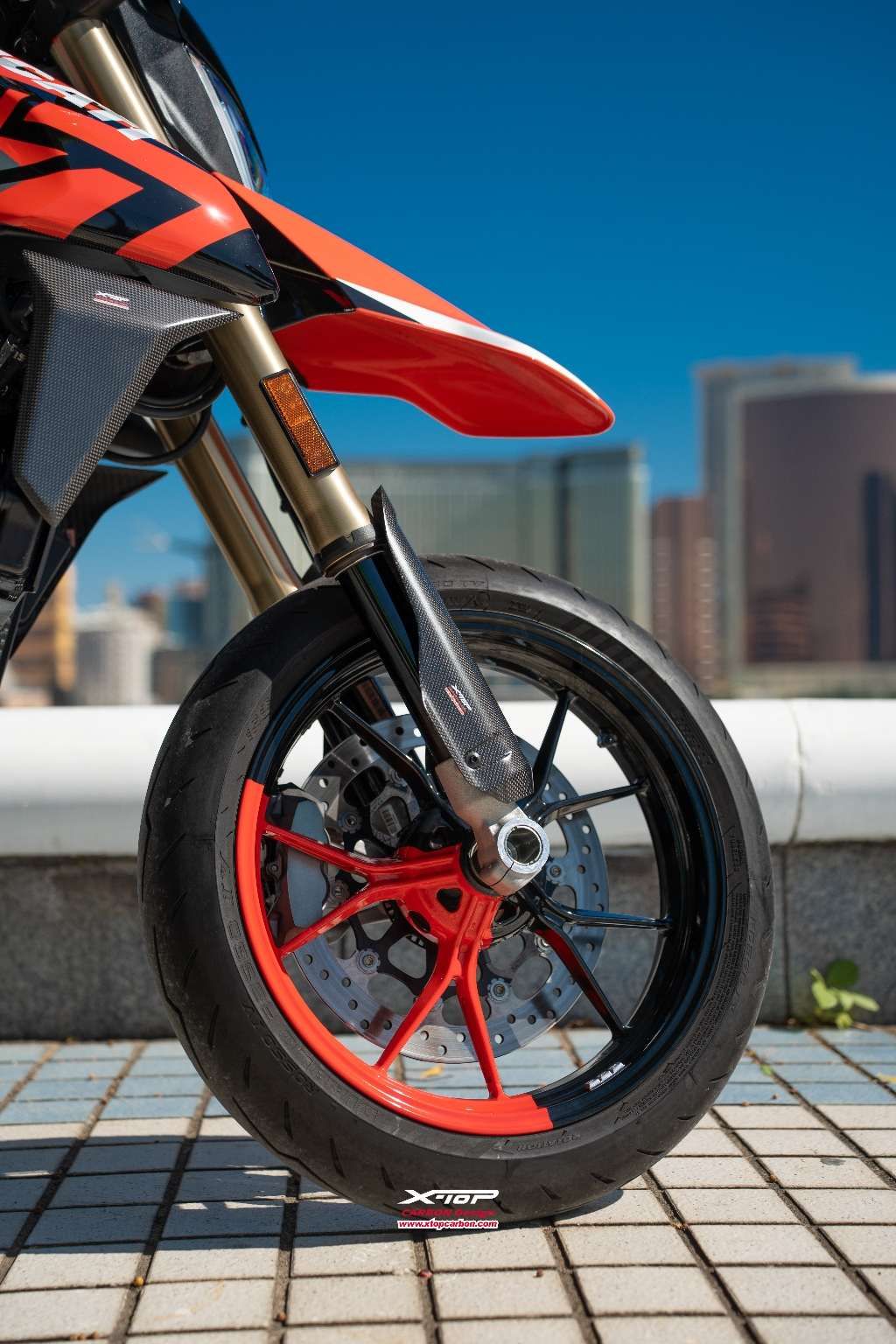 Front Fork Guard Hypermotard 698