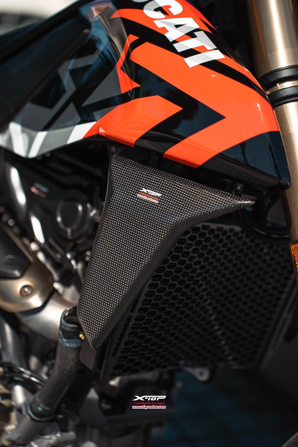 Radiator Side Cover Hypermotard 698