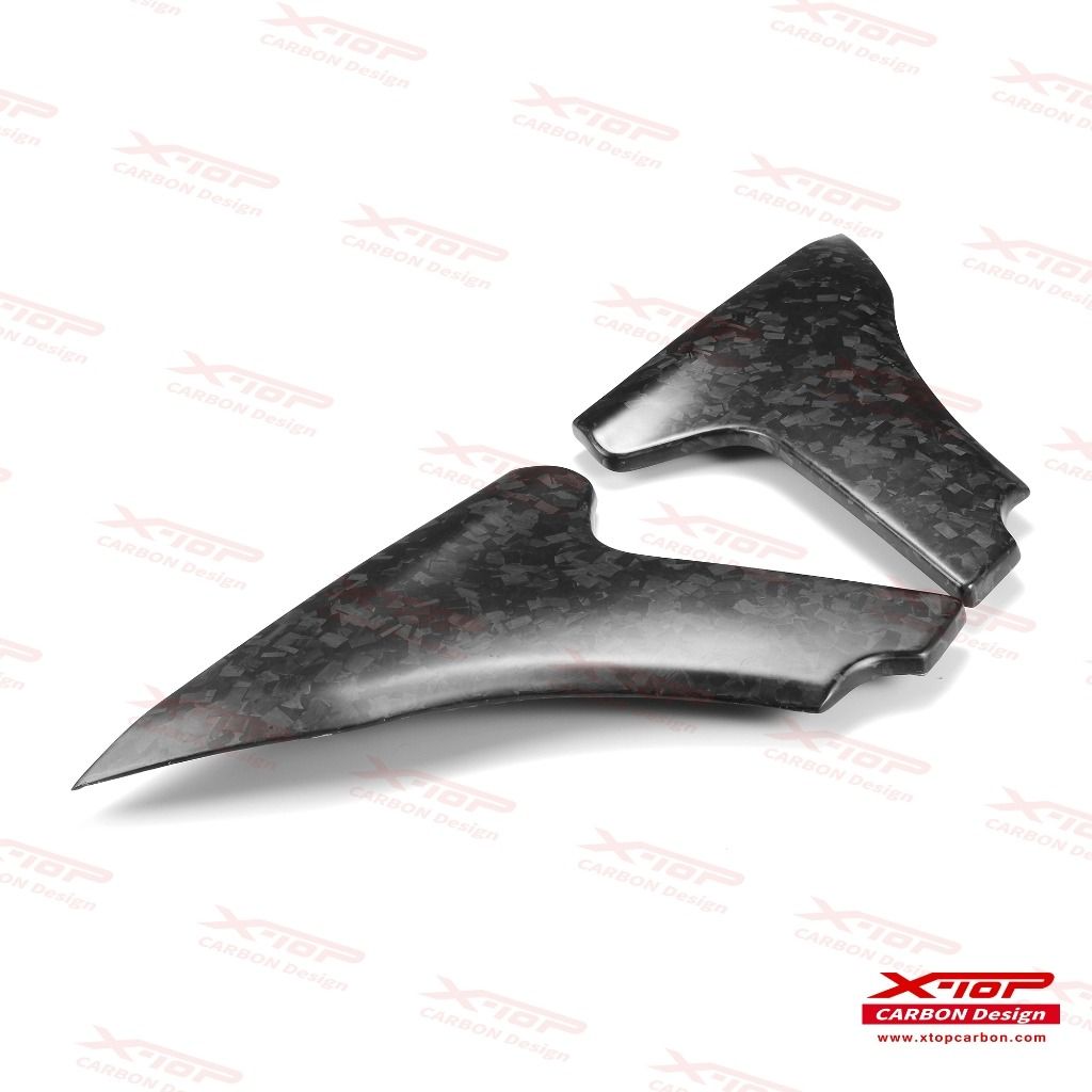 Side panel turbulence cover