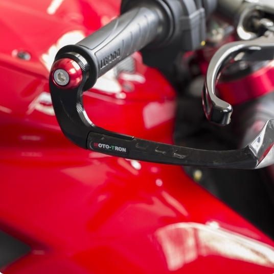 Carbon brake lever guard (for stock handle)